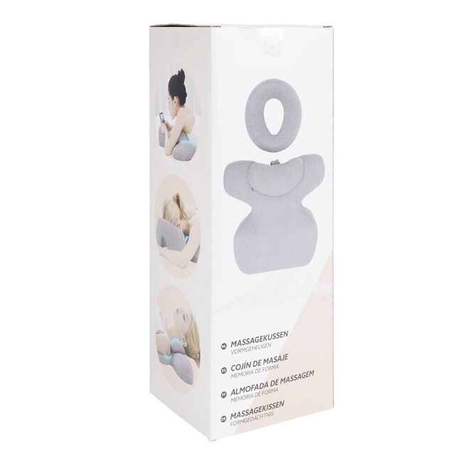 Coussin de massage ergonomique m&eacute;moire de forme 3 pi&egrave;ces