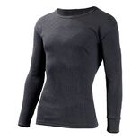 T-shirt thermique noir pour homme Taille L