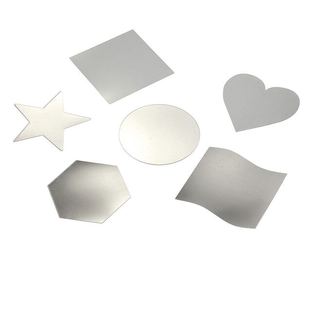 Miroir sticker carr&eacute; x 3