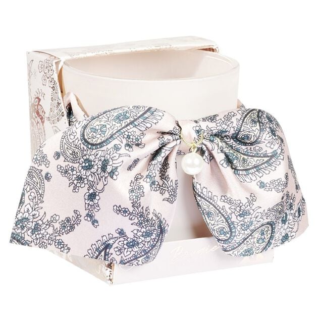 Coffret bougie + chouchou imprimé bandana