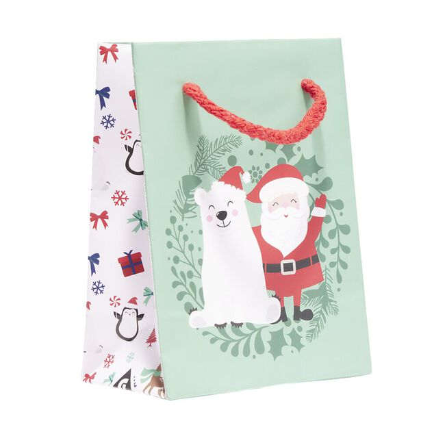 Sac cadeau traditionnel 11xH15cm (2 modèles)