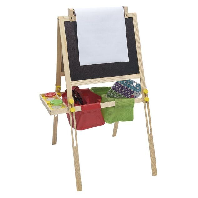 Tableau &eacute;volutif en bois 3 en 1
