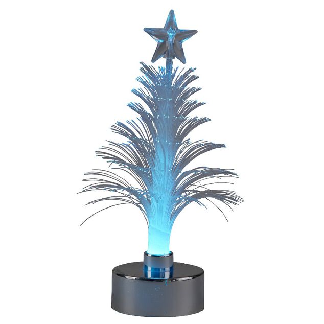 Sapin lumineux fibre optique multicolore