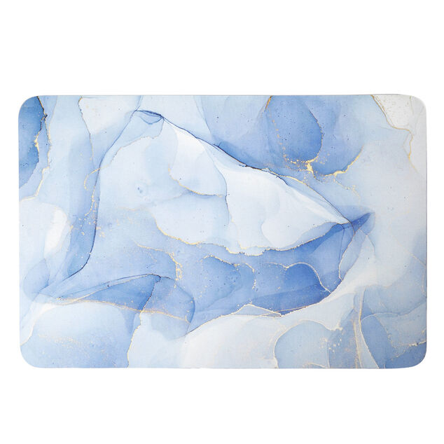 Tapis de bain motif marbré 40x60cm (3 modèles)