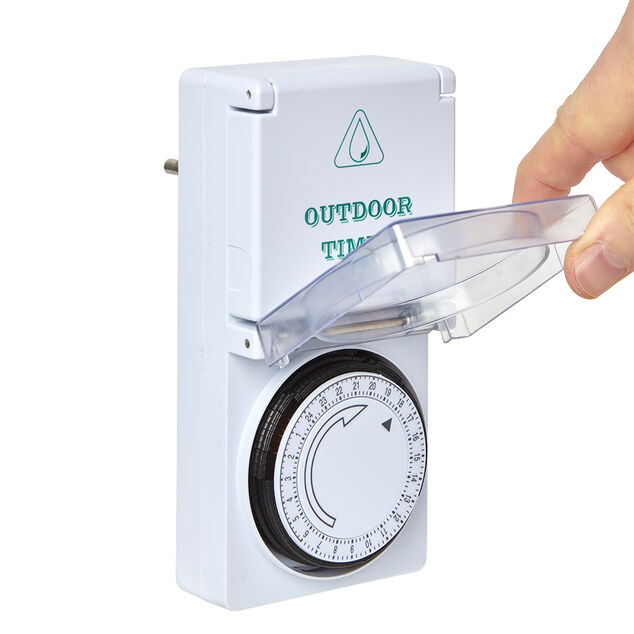 Programmateur journalier d'ext&eacute;rieur 24 H &eacute;tanche