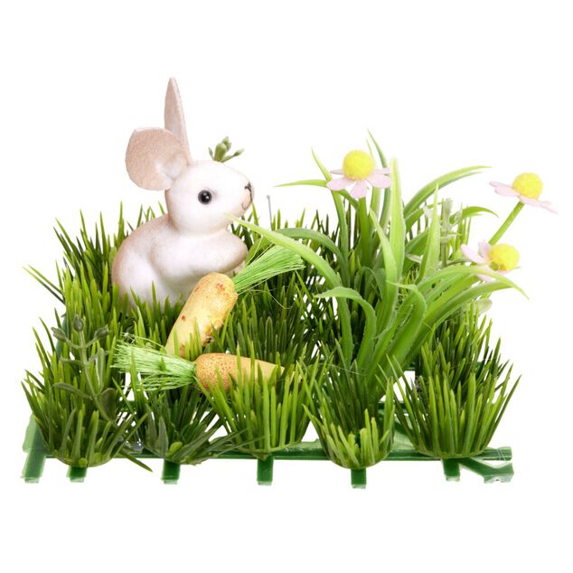 Dalle de gazon d&eacute;co lapin de P&acirc;ques