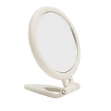 Miroir rond pliable 2 faces normal et grossissant