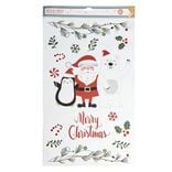 Décoration fenêtre Noël électrostatique Merry Christmas