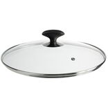 Couvercle anti &eacute;claboussures en verre tremp&eacute; &Oslash;28 cm