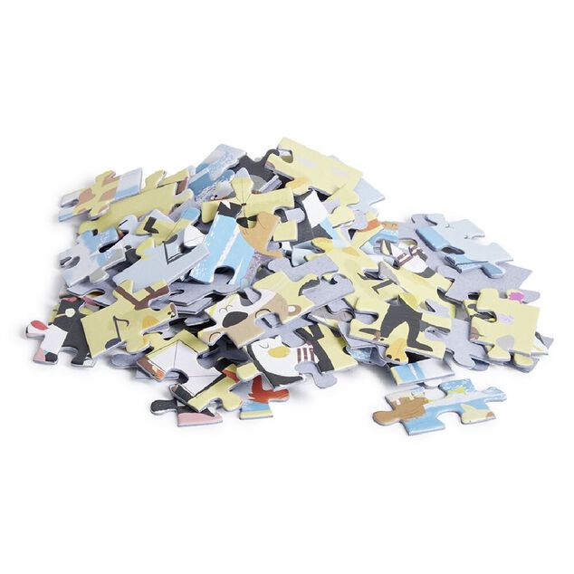 Puzzle enfant 100 pi&egrave;ces orchestre animal