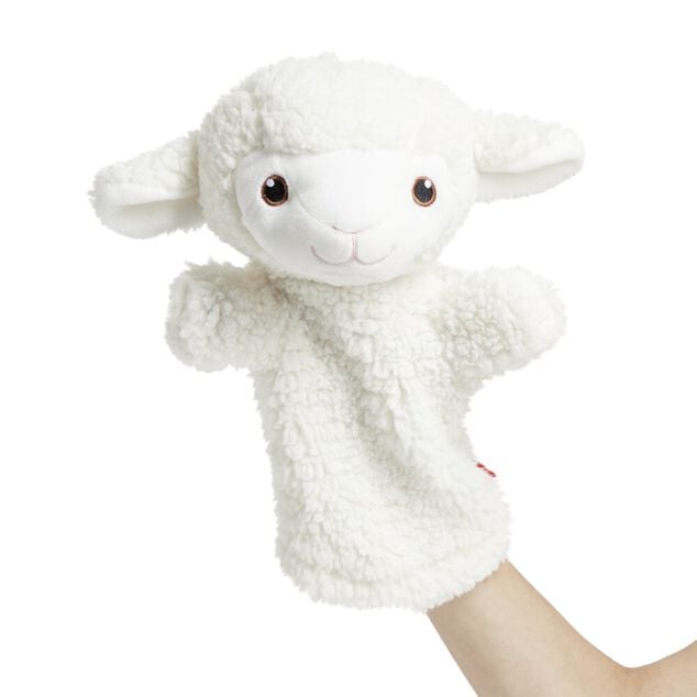 Marionnettes &agrave; main en polyester 14x16xH30cm