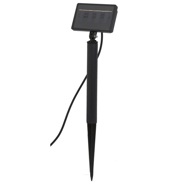 Guirlande solaire guinguette 50LED design ampoule 5,8m