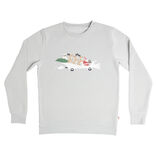 Pull de Noël homme voiture rennes et Père Noël - M/L/XL