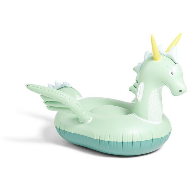 Bou&eacute;e dragon chevauchable Funky vert &Oslash;132xH85cm