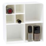 Rangement de cosmétique blanc 7 compartiments