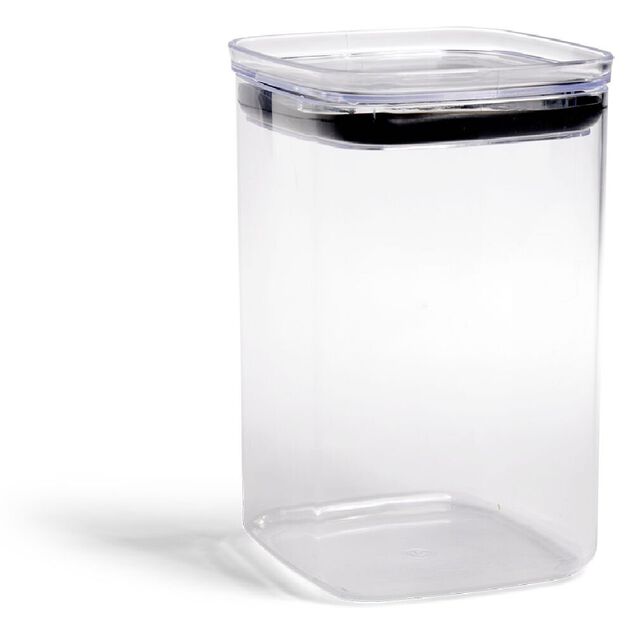 Bo&icirc;te de conservation en plastique avec couvercle herm&eacute;tique 1,4L