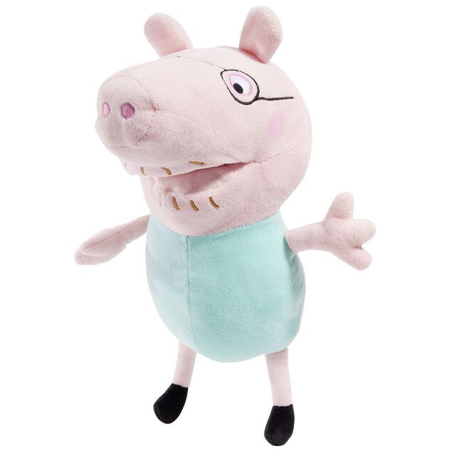 Peluche marionnette Peppa Pig chantante H28 cm