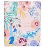 Album photo motif floral Take time to breathe23x22cm