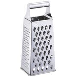 R&acirc;pe 4 faces inox argent&eacute;