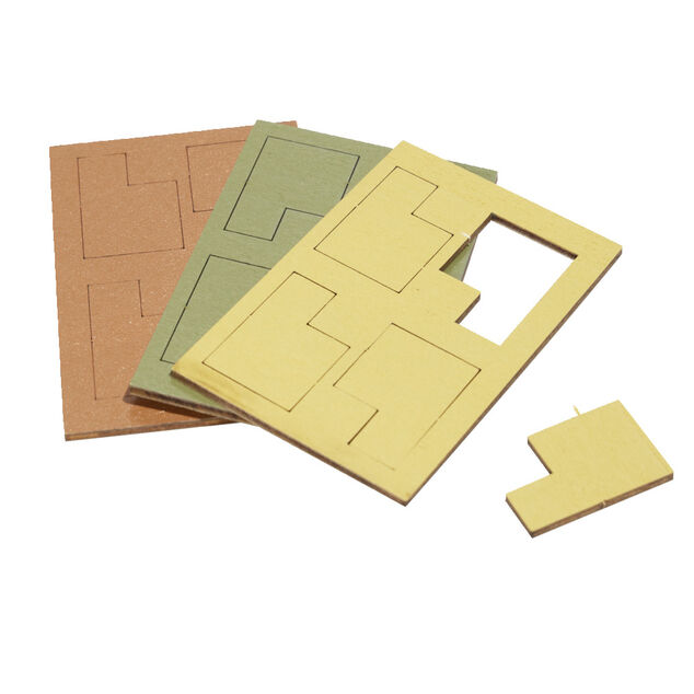 Casse-tête en bois - 8 modèles