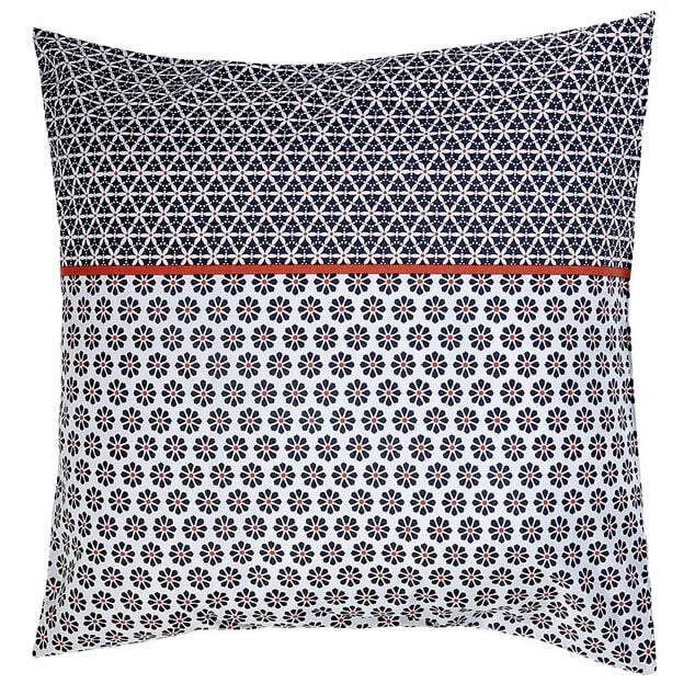 Taie d'oreiller x2 coton 63x63cm (plusieurs modèles)