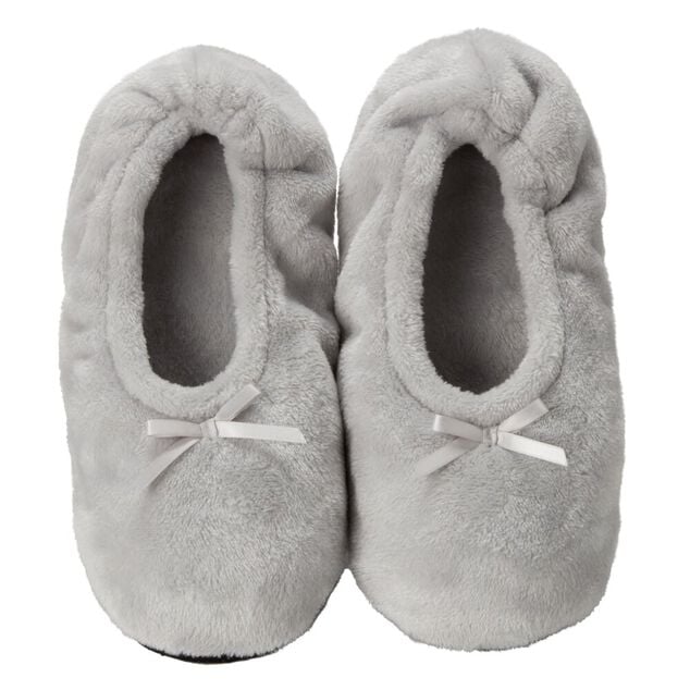 Paire de Chaussons ballerines noire blanc ou rouge