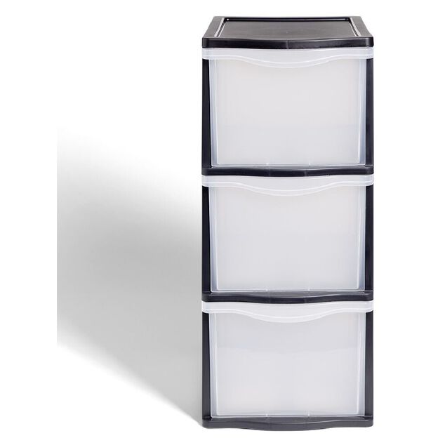 Tour 3 tiroirs 26,8xH63x37cm