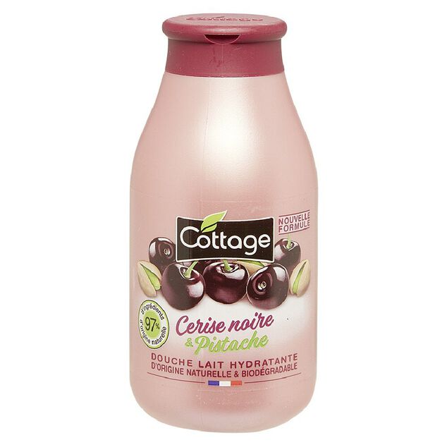 Gel douche COTTAGE cerise pistache 250ml
