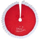 Tour de sapin de Noël en feutre Merry Christmas