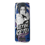 Thé glacé Ultra Ice Tea goût pêche Naruto Sasuke 330ml