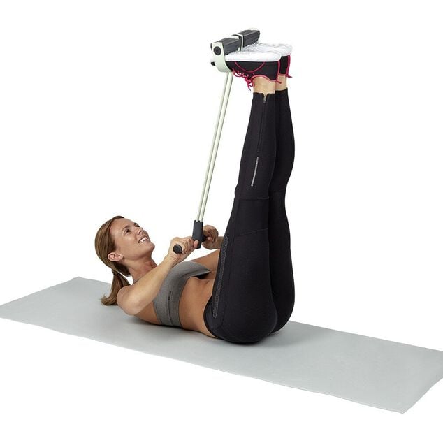 Rameur avec &eacute;lastique