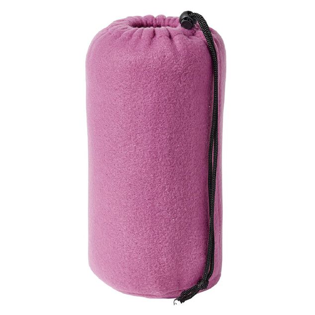 Plaid polaire avec housse 120x150cm