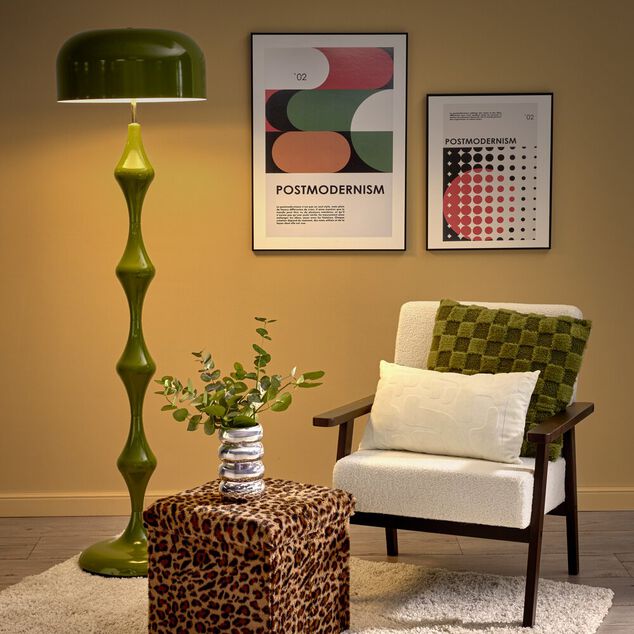 Coussin carr&eacute; damier ton sur ton 45x45cm (2 mod&egrave;les rouge ou vert)