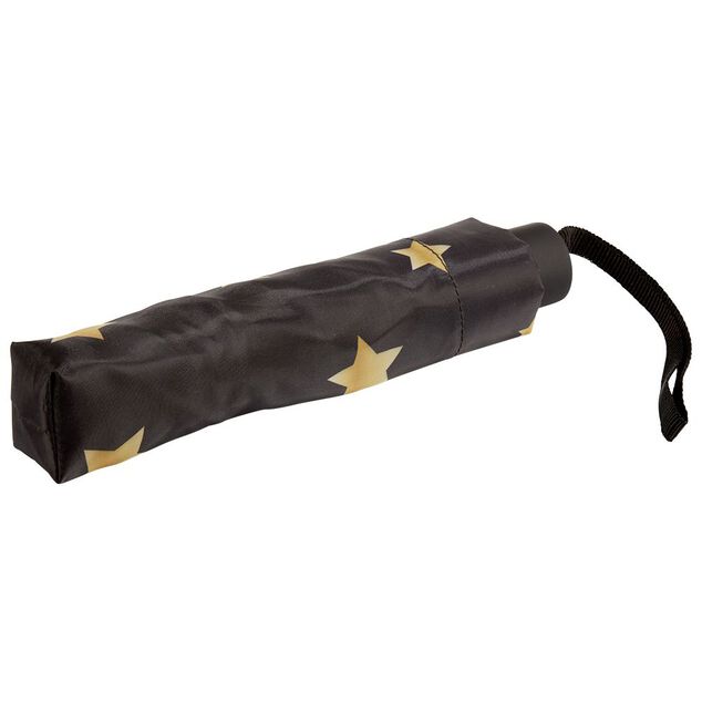 Parapluie manuel étoile noir L28 cm