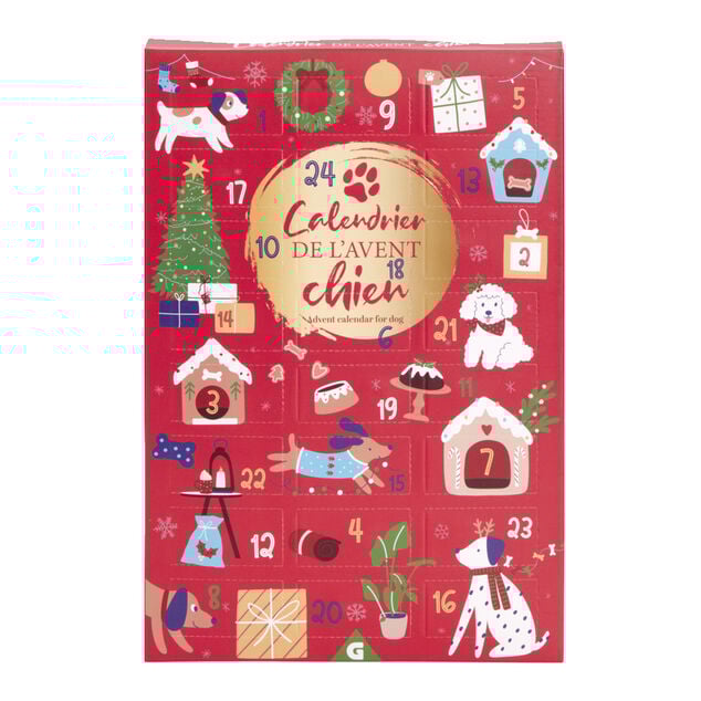 Calendrier de l'avent pour chien