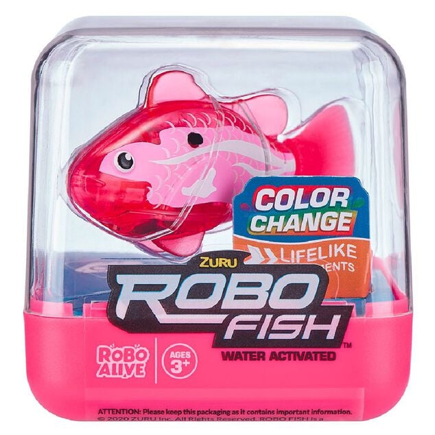 Robot poisson couleurs changeantes