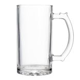 Chope à bière en verre 480ml H14,8cm