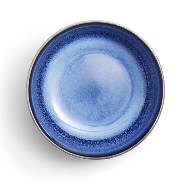 Bol Meteor porcelaine noir et bleu Ø16cm