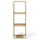 &Eacute;tag&egrave;re 3 cases Macao bambou naturel - L.33xP.33xH.96cm