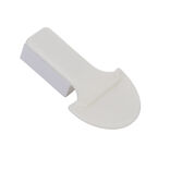 L&egrave;ve abattant WC blanc