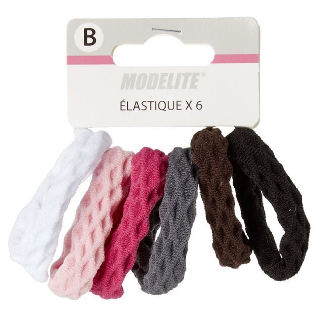 &Eacute;lastique en mousse x6