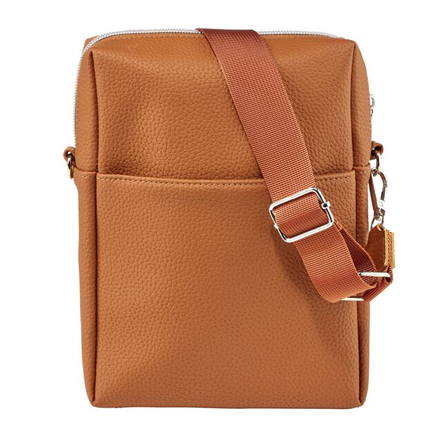 Sacoche bandoulière simili 16xH21cm (3 modèles)