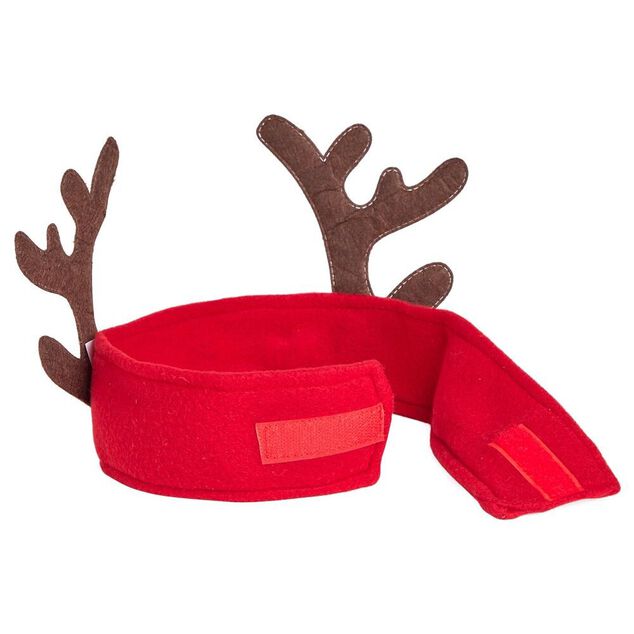 Bandeau renne de No&euml;l avec grelots