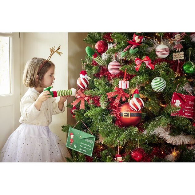 Jambe lutin Noël à planter H56cm - 2 modèkes