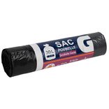 Sac poubelle haut lien coulissant 30L x20