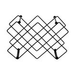 Range bouteille en fer 42x14x28 cm