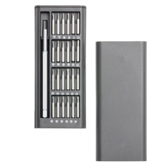 Tournevis pour smartphone avec 24 embouts en acier