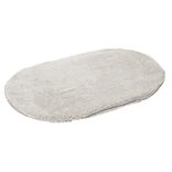 Galette pour chien ovale gris clair 37x60cm