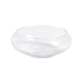 Bol pour bougie flottante en verre transparent Ø20xH8cm
