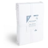 Drap housse 90x190cm 100% coton blanc